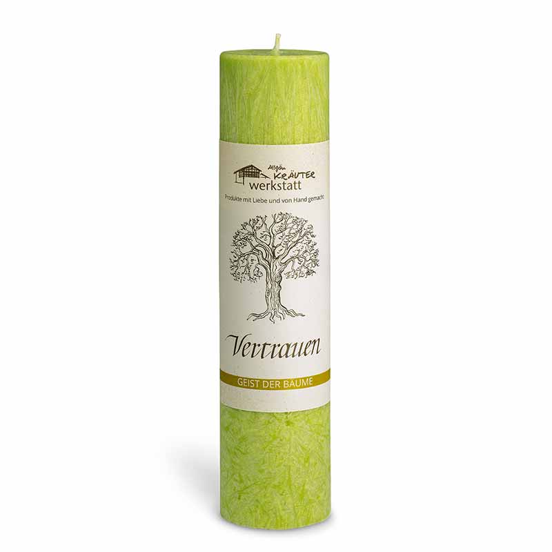 Vertrauen (Birke) - Allgäuer Heilkräuterkerzen "Geist der Bäume"