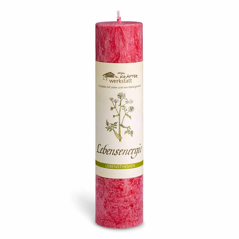 Lebensenergie - Allgäuer Heilkräuterkerzen "Lebensthemen"