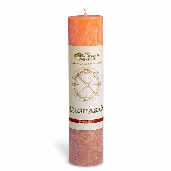 Lugnasad (1. August - Herbstanfang) - Allgäuer Heilkräuterkerzen "Jahresrad"