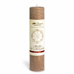 Mabon (21. September - Herbsttagundnachtgleiche) - Allgäuer Heilkräuterkerzen "Jahresrad"