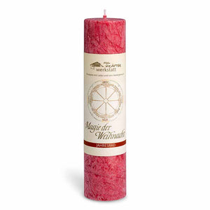 Magie der Weihnacht (25. Dezember) - Allgäuer Heilkräuterkerzen "Jahresrad"
