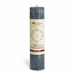 Yule (21. Dezember - Wintersonnenwende) - Allgäuer Heilkräuterkerzen "Jahresrad"