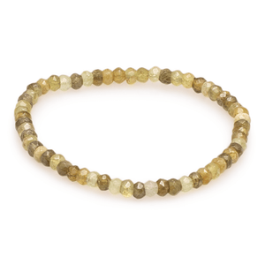 Armband Granat grün #66