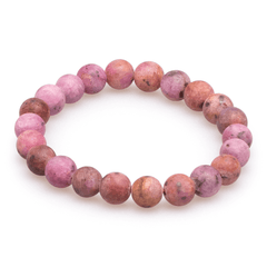 Armband Rubin matt