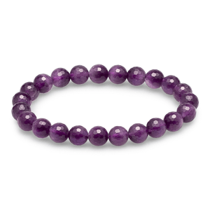 Armband Amethyst facettiert