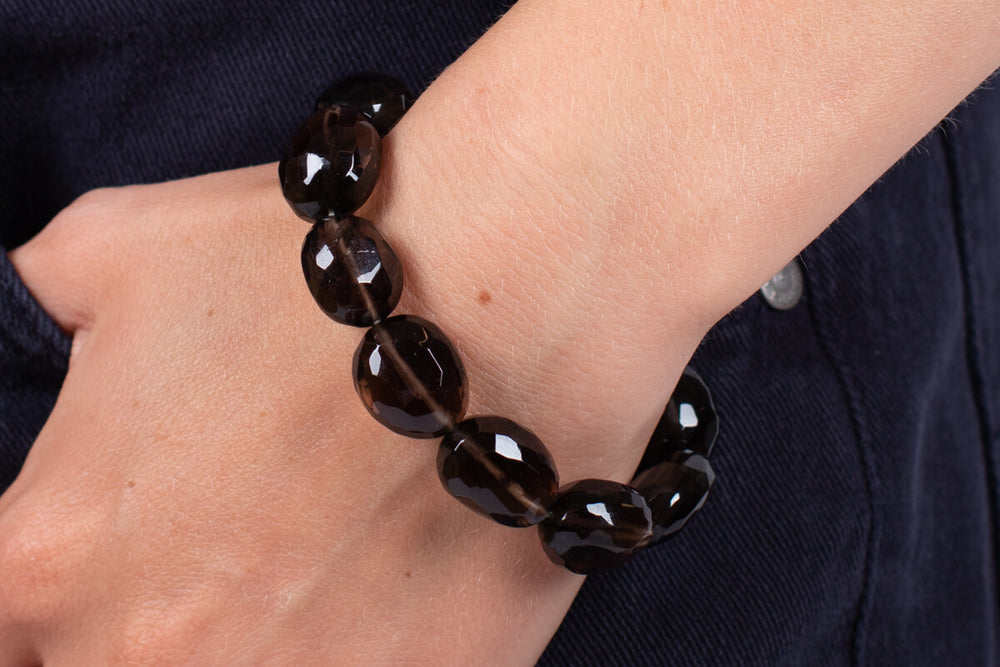 Armband Rauchquarz #14