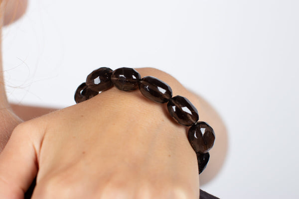 Armband Rauchquarz #14