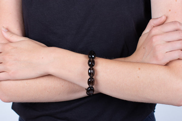 Armband Rauchquarz #14