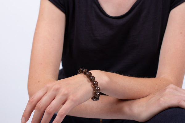 Armband Rauchquarz #15