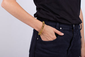 Armband Bernstein grün #43