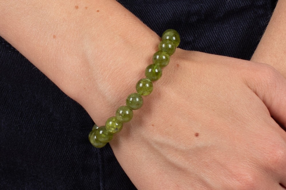 Armband Peridot #44