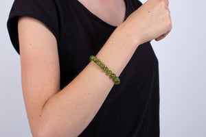 Armband Peridot #44