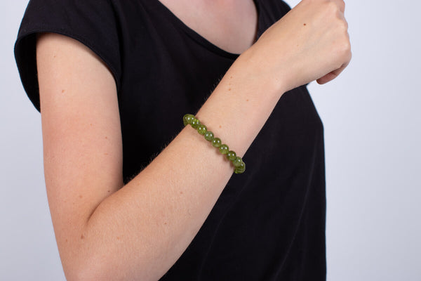 Armband Peridot #44