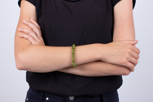 Armband Peridot #44