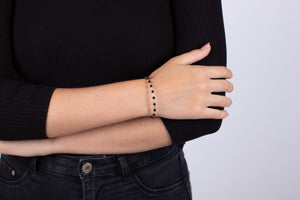 Armband Onyx mit Silber #52
