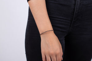 Armband Onyx mit Silber #53