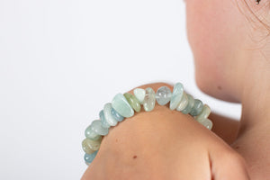 Armband Aquamarin #54