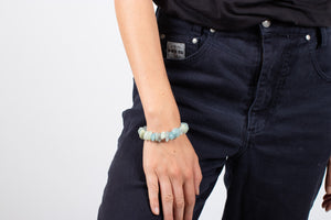 Armband Aquamarin #54
