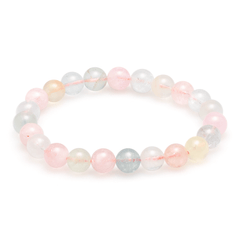 Armband Beryllsteine (Morganit, Aquamarin, Goldberyll, Heliodor)