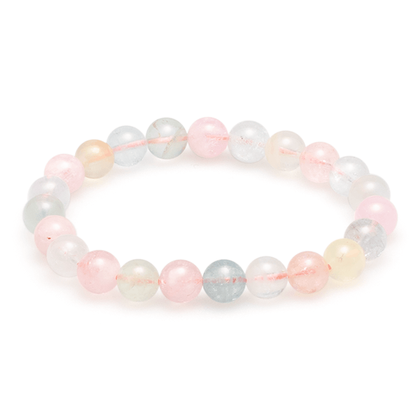 Armband Beryllsteine (Morganit, Aquamarin, Goldberyll, Heliodor) #58
