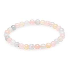 Armband Beryllsteine (Morganit, Aquamarin, Goldberyll, Heliodor)
