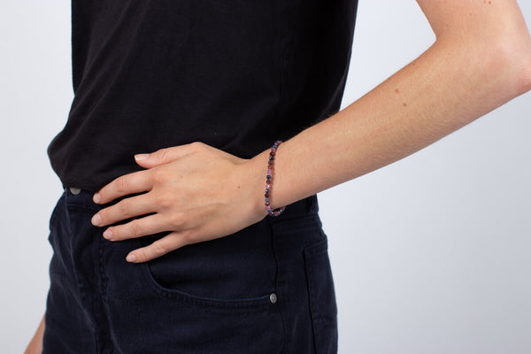 Armband Korundsteine #71