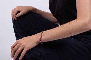 Armband Korundsteine #71