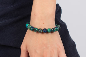 Armband Azurit-Malachit #72