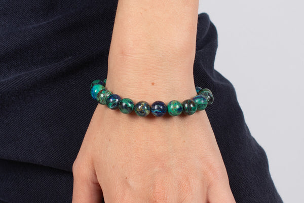 Armband Azurit-Malachit #72