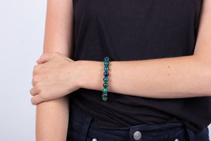 Armband Azurit-Malachit #72