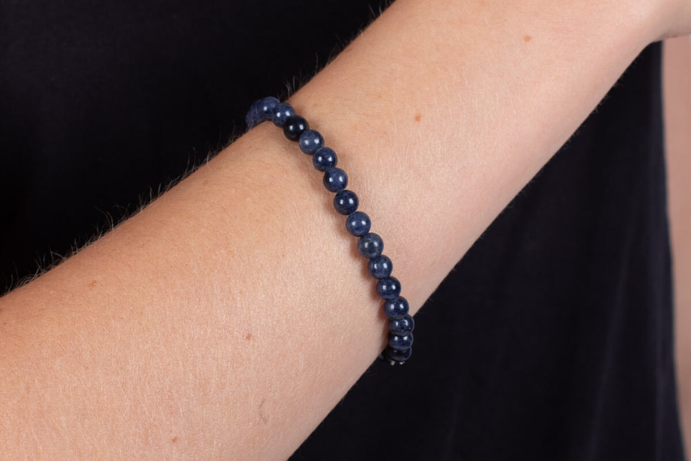 Armband Saphir blau #75