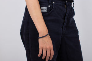 Armband Saphir blau #75