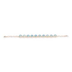 Armband Chalcedon mit Silber