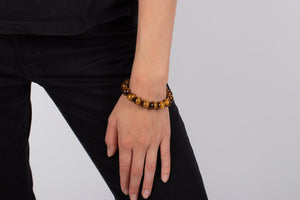 Armband Tigerauge #93
