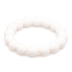 Armband Muschel weiss