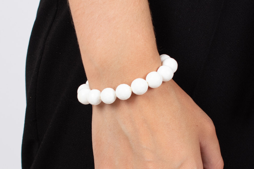 Armband Muschel weiss #95