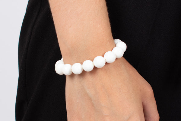 Armband Muschel weiss #95