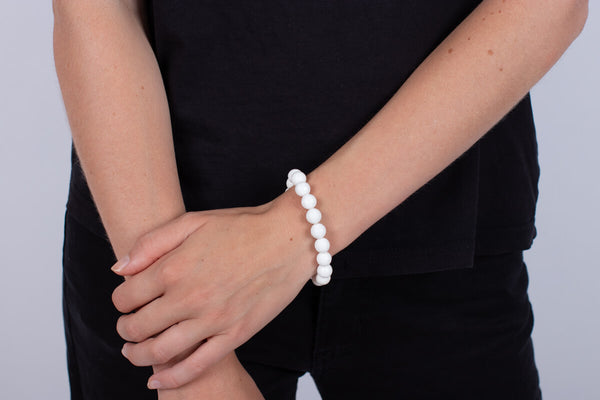 Armband Muschel weiss #96