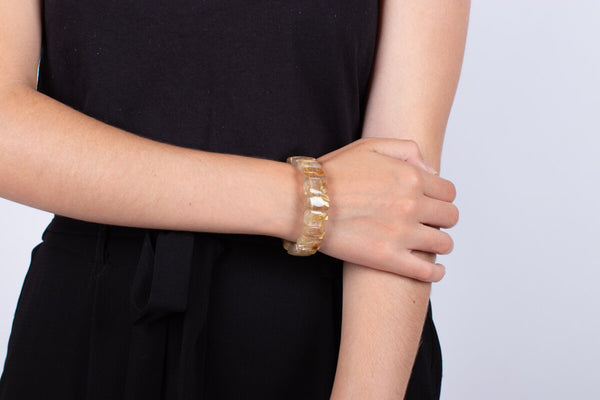 Armband Rutilquarz #98
