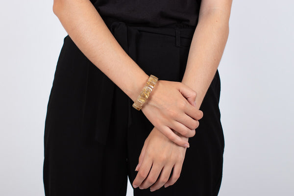 Armband Rutilquarz #98