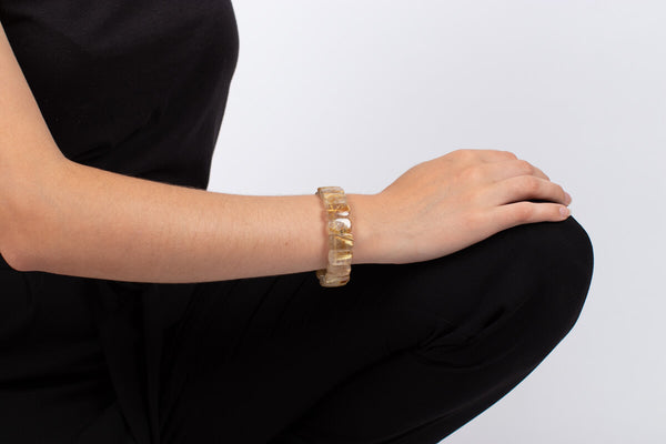 Armband Rutilquarz #98