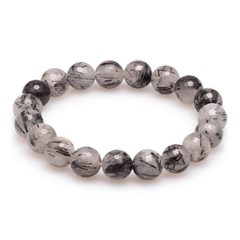Armband Turmalinquarz facettiert