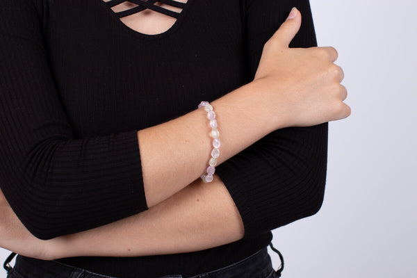 Armband Kunzit #121