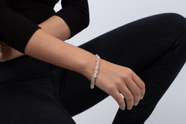 Armband Kunzit #121