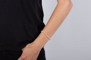 Armband Calcit gelb #134