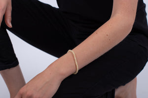 Armband Calcit gelb #134