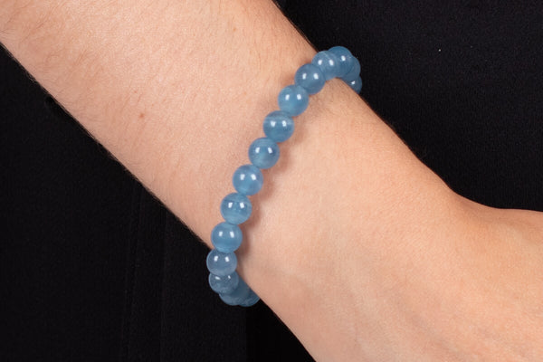 Armband Calcit blau #135