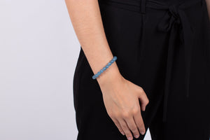Armband Calcit blau #135