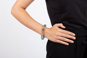 Armband Fluorit #136