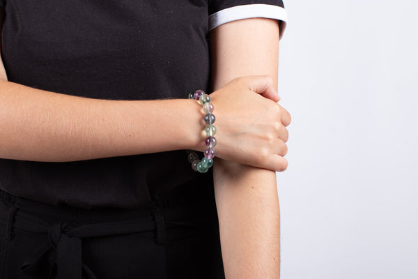 Armband Fluorit #136